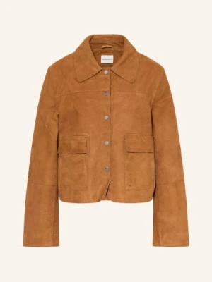 Claudie Pierlot Kurtka Skórzana braun