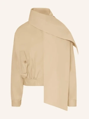 Claudie Pierlot Kurtka Vally Z Szalikiem beige