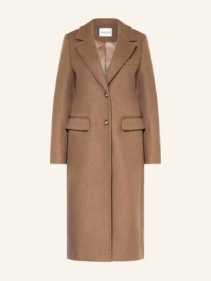 Claudie Pierlot Płaszcz Wełniany beige