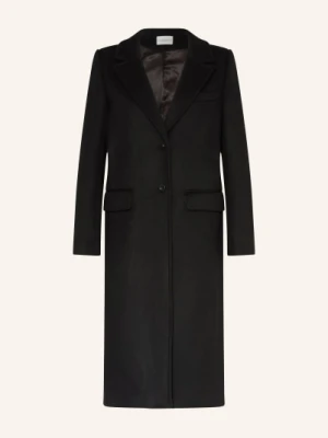 Claudie Pierlot Płaszcz Wełniany schwarz