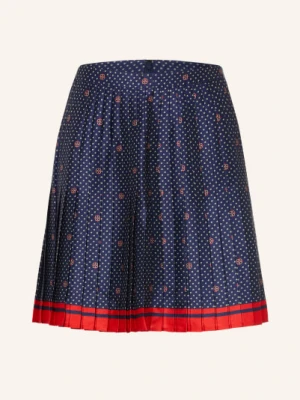 Claudie Pierlot Plisowana Spódnica blau beżowy