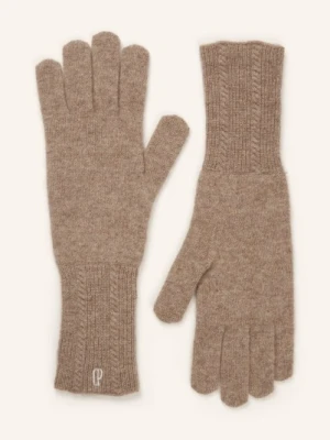 Claudie Pierlot Rękawiczki Z Kaszmiru beige