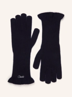 Claudie Pierlot Rękawiczki Z Kaszmiru blau