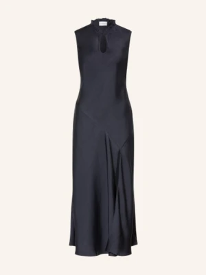 Claudie Pierlot Satyna Sukienka blau