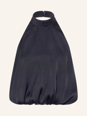 Claudie Pierlot Satynowa Bluzka blau
