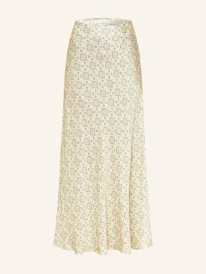 Claudie Pierlot Satynowa Spódnica beige
