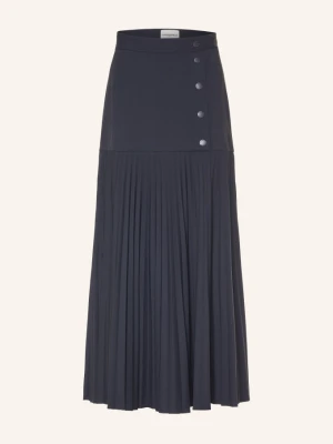 Claudie Pierlot Spódnica Plisowana blau GRANATOWY