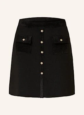 Claudie Pierlot Spódnica Z Dzianiny schwarz