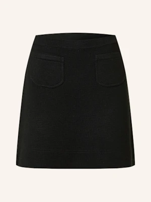 Claudie Pierlot Spódnica Z Dzianiny schwarz