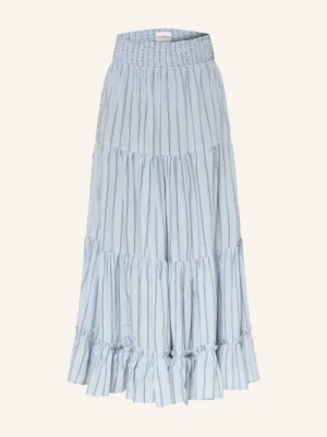 Claudie Pierlot Spódnica Z Falbanami blau