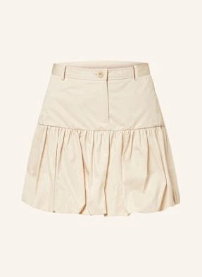 Claudie Pierlot Spódnica Z Falbankami beige