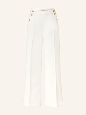 Claudie Pierlot Spodnie Marlena Ze Sztruksu weiss