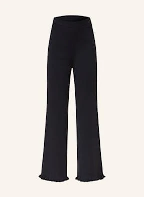 Claudie Pierlot Spodnie Z Dzianiny blau
