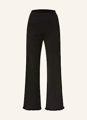 Claudie Pierlot Spodnie Z Dzianiny schwarz