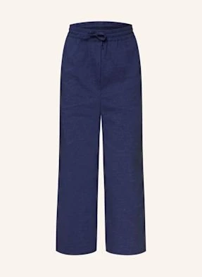 Claudie Pierlot Spodnie Z Lnem blau