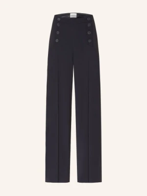 Claudie Pierlot Spodnie Z Marszczeniami blau