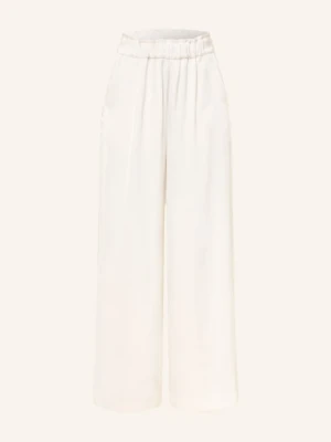 Claudie Pierlot Spodnie Z Satyny weiss