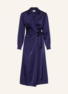 Claudie Pierlot Sukienka Kopertowa blau
