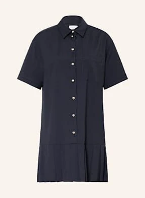 Claudie Pierlot Sukienka Koszulowa Z Plisami blau