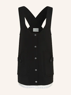 Claudie Pierlot Sukienka Ogrodniczka schwarz