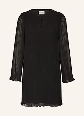 Claudie Pierlot Sukienka Plisowana schwarz