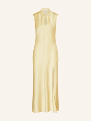 Claudie Pierlot Sukienka Satynowa gelb