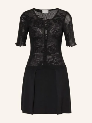 Claudie Pierlot Sukienka Z Dzianiny schwarz