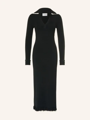 Claudie Pierlot Sukienka Z Dzianiny schwarz