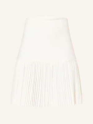 Claudie Pierlot Sukienka Z Dzianiny Z Plisami weiss