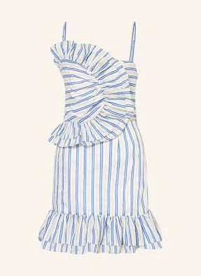 Claudie Pierlot Sukienka Z Falbankami weiss