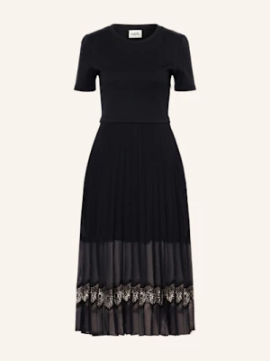 Claudie Pierlot Sukienka Z Mieszanki Materiałów blau