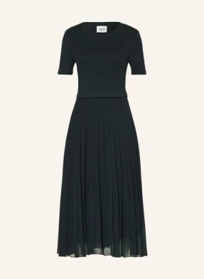 Claudie Pierlot Sukienka Z Mieszanki Materiałów Z Plisami blau