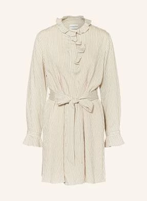 Claudie Pierlot Sukienka Z Wolantami beige