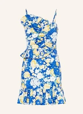 Claudie Pierlot Sukienka Z Wolantami blau