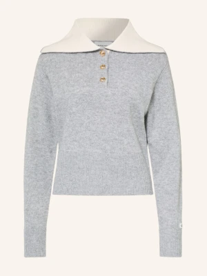 Claudie Pierlot Sweter grau szary