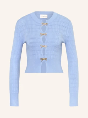 Claudie Pierlot Sweter Manivelle Z Wycięciami blau