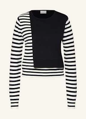 Claudie Pierlot Sweter W Stylu Warstwowym schwarz