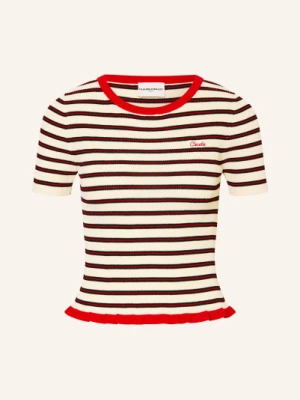 Claudie Pierlot Sweter Z Dzianiny Monicool beige