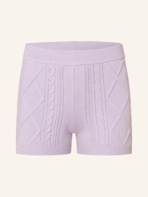 Claudie Pierlot Szorty Z Dzianiny lila