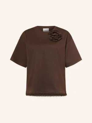 Claudie Pierlot T-Shirt braun CIEMNOBRĄZOWY
