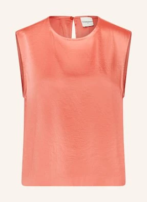 Claudie Pierlot Top Satynowy orange