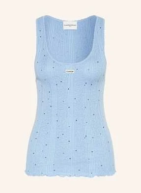 Claudie Pierlot Top Z Dzianiny blau