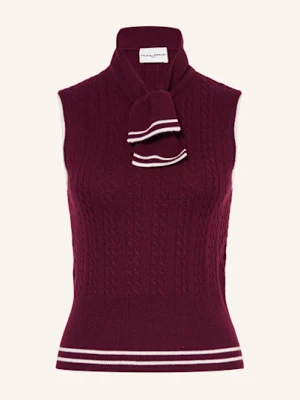 Claudie Pierlot Top Z Dzianiny rot