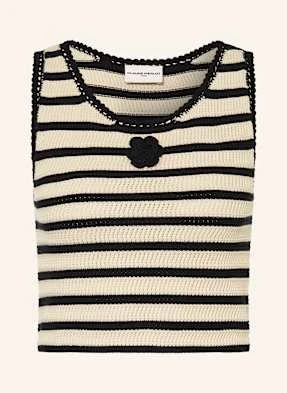 Claudie Pierlot Top Z Dzianiny weiss