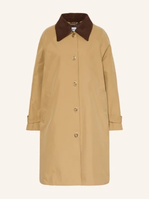 Claudie Pierlot Trencz Z Odpinanym Kołnierzem beige