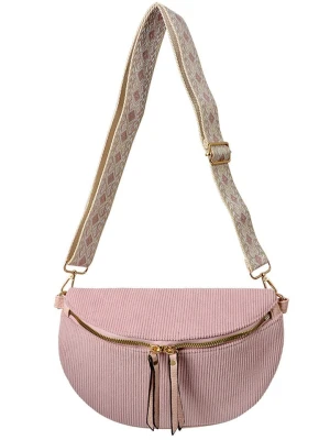 Clayre & Eef Torebka w kolorze jasnoróżowym - 25 x 16 x 7 cm rozmiar: onesize