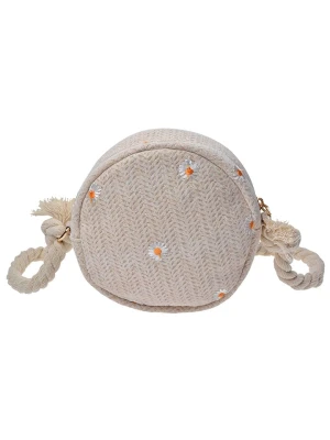 Clayre & Eef Torebka w kolorze szarym - Ø 15 cm rozmiar: onesize