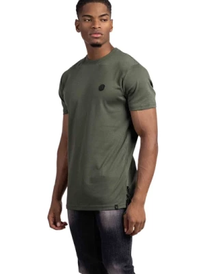 Clipper Zielony T-shirt Mężczyźni Aspact