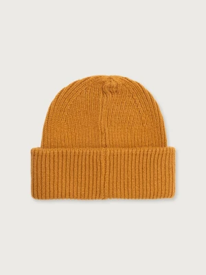 Cloimh czapka beanie damska wełniana brązowy