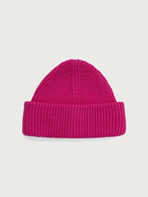 Cloimh czapka beanie damska wełniana różowy
